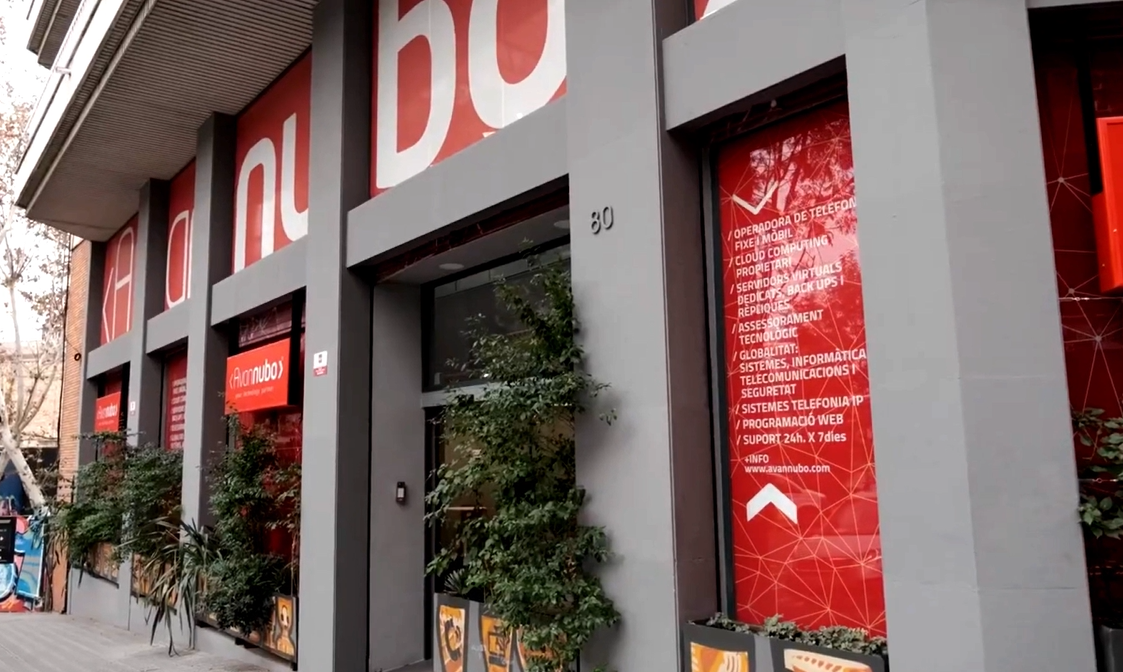 Exterior of Avannubo’s offices in Barcelona