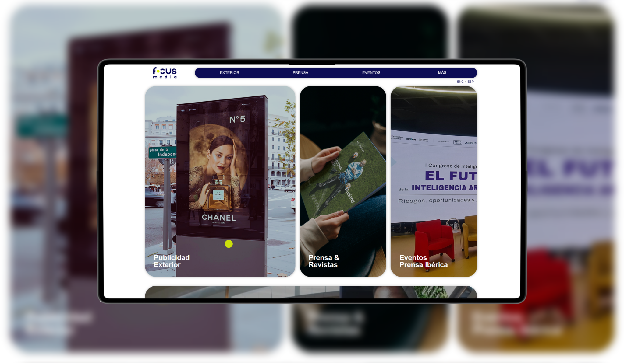 Results-focused website project